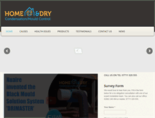 Tablet Screenshot of home-and-dry.com